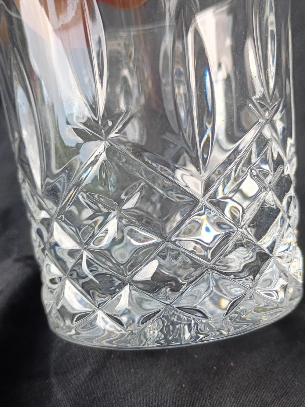 Marquis Waterford Markham Double Old Fashion Low Ball Crystal Rocks Glass